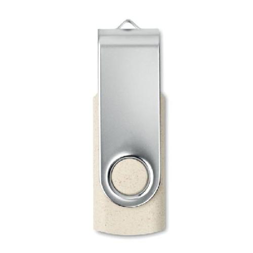 Clé USB 16Go Paille/ PP TECHMATE+