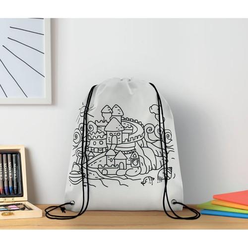 CARRYDRAW Non woven kids bag with pens