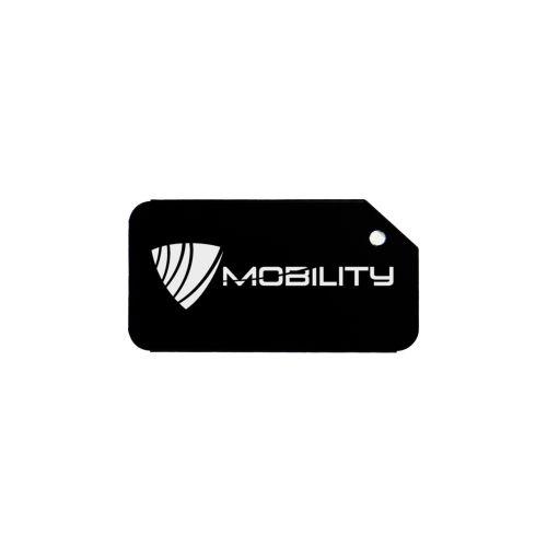 Luggage Tag Aluminium Noir